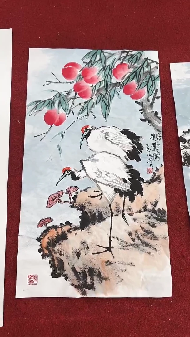 国画李火庆/国画/花鸟