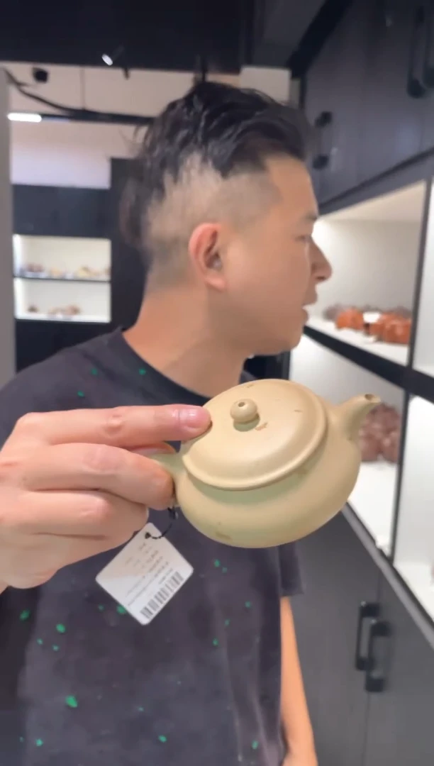 紫砂其他@@3312何中菊明炉洒金