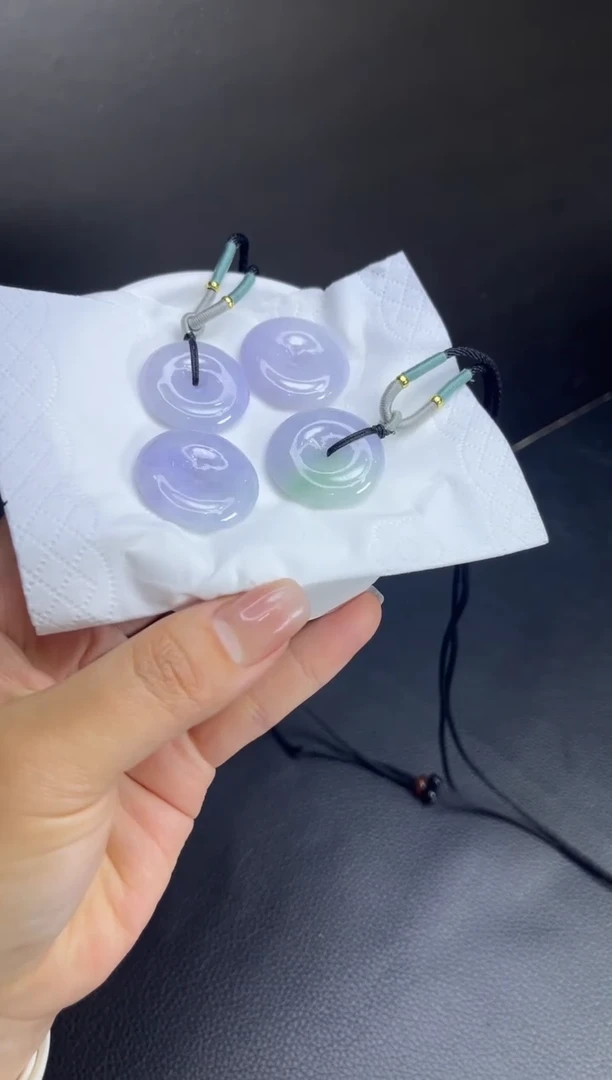 【闪购商品】翡翠颈饰未镶嵌A467 多样性发一件/配绳子