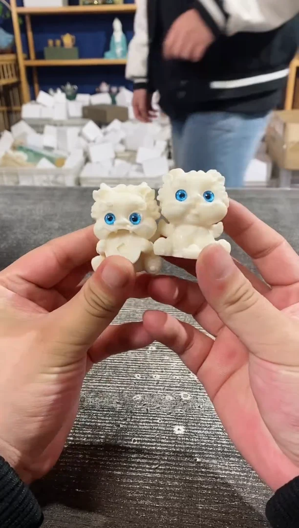 【闪购商品】其他象牙果貔貅摆件2只装