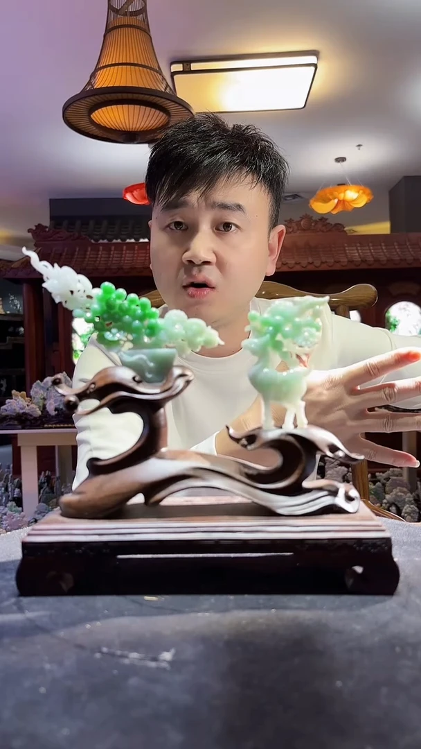 未镶嵌定制翡翠08/0102/C/鹿