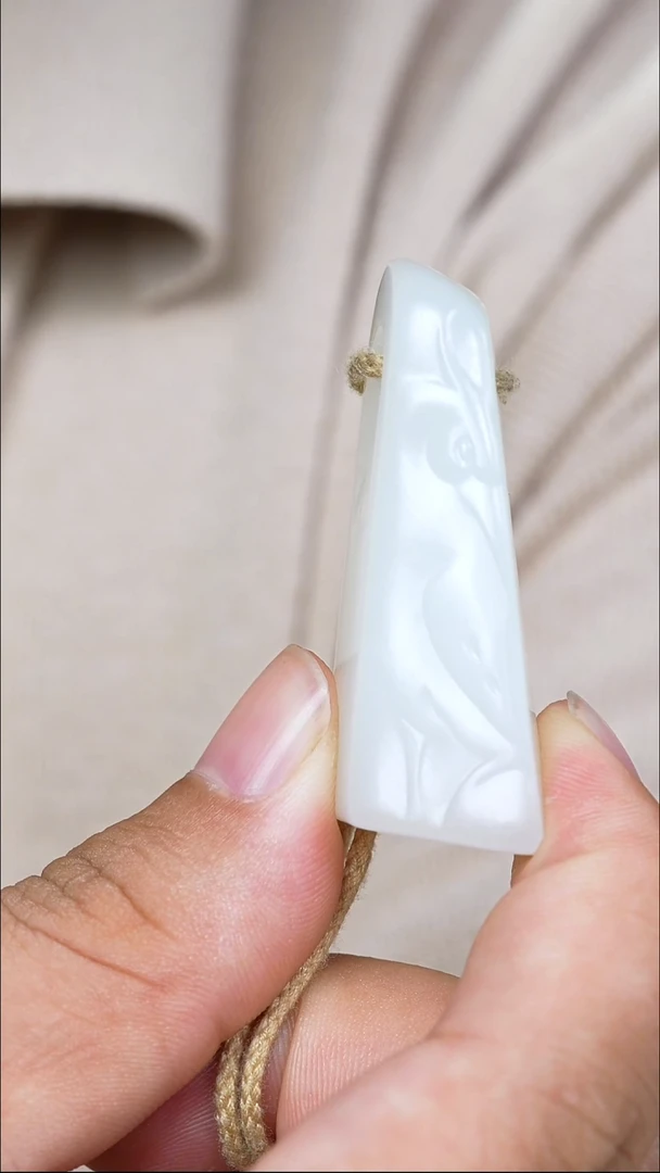 颈饰未镶嵌和田玉小*和田玉一路如意
