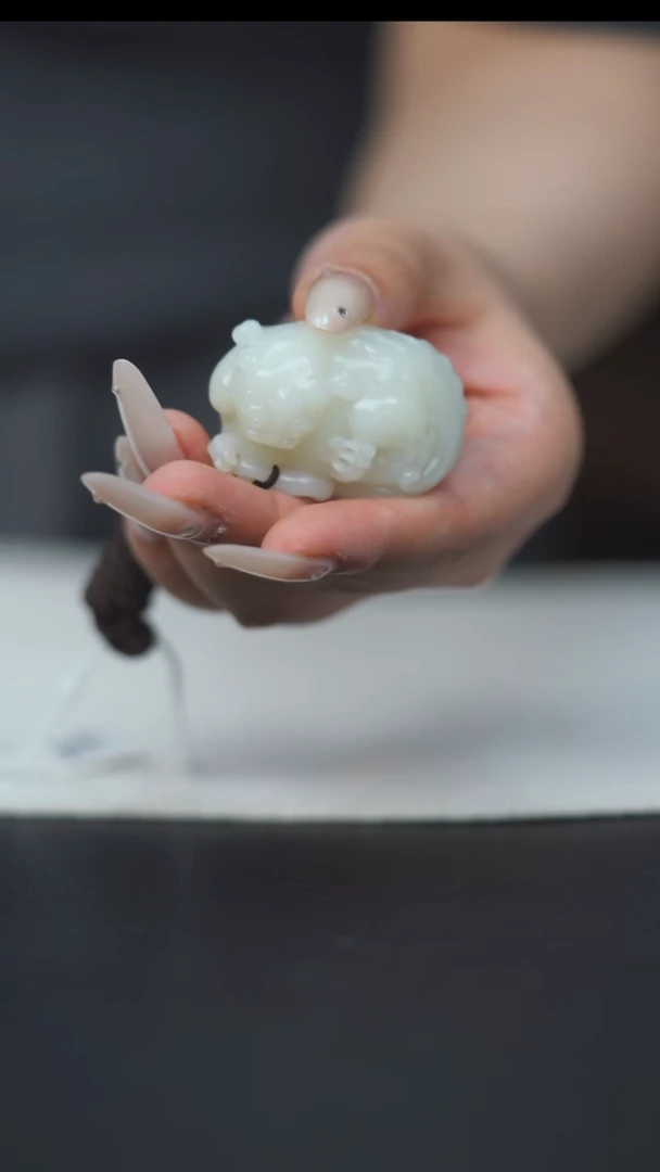 吊坠(赠链)未镶嵌和田玉HS140020 米达手把