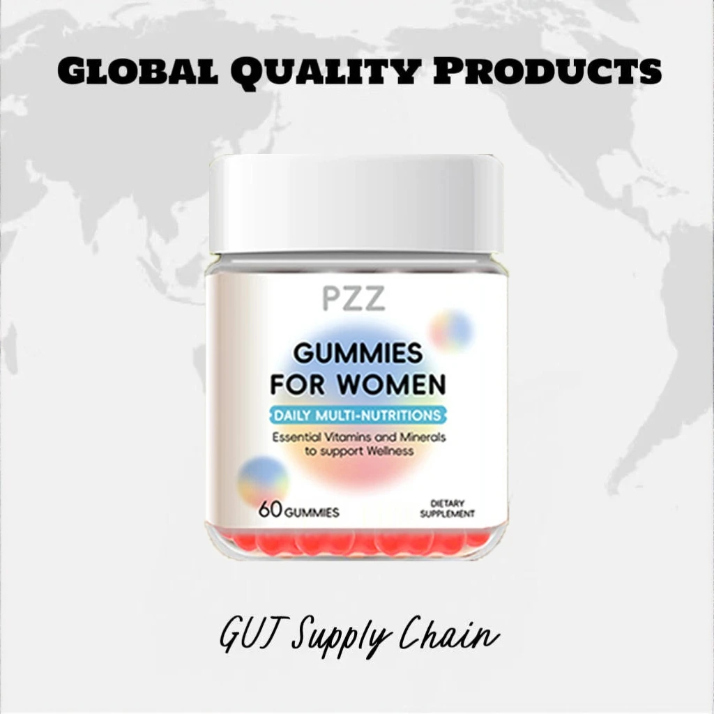 PZZ女性营养维生素生物素软糖烟酰胺焕肤养发甲60粒