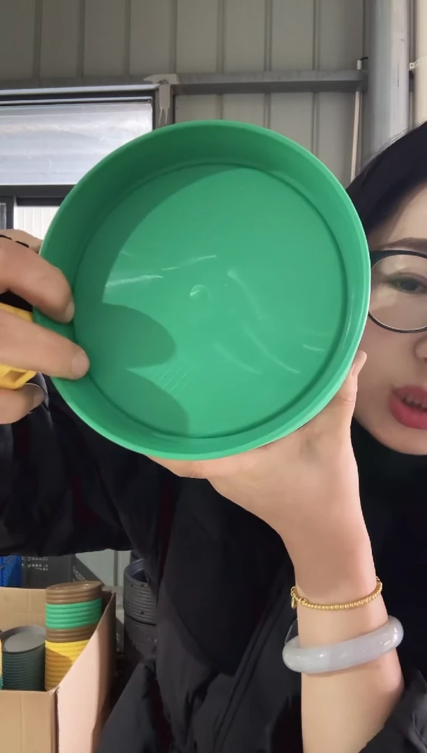 【闪购商品】塑料萨米特142底碟绿色10个装