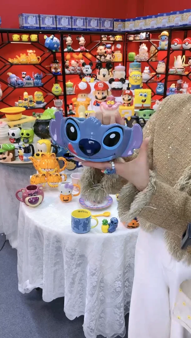 【闪购商品】.@@史迪奇水果沙拉碗