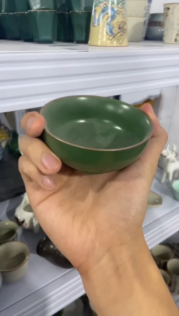 微微瑕疵茶杯茶具盖碗