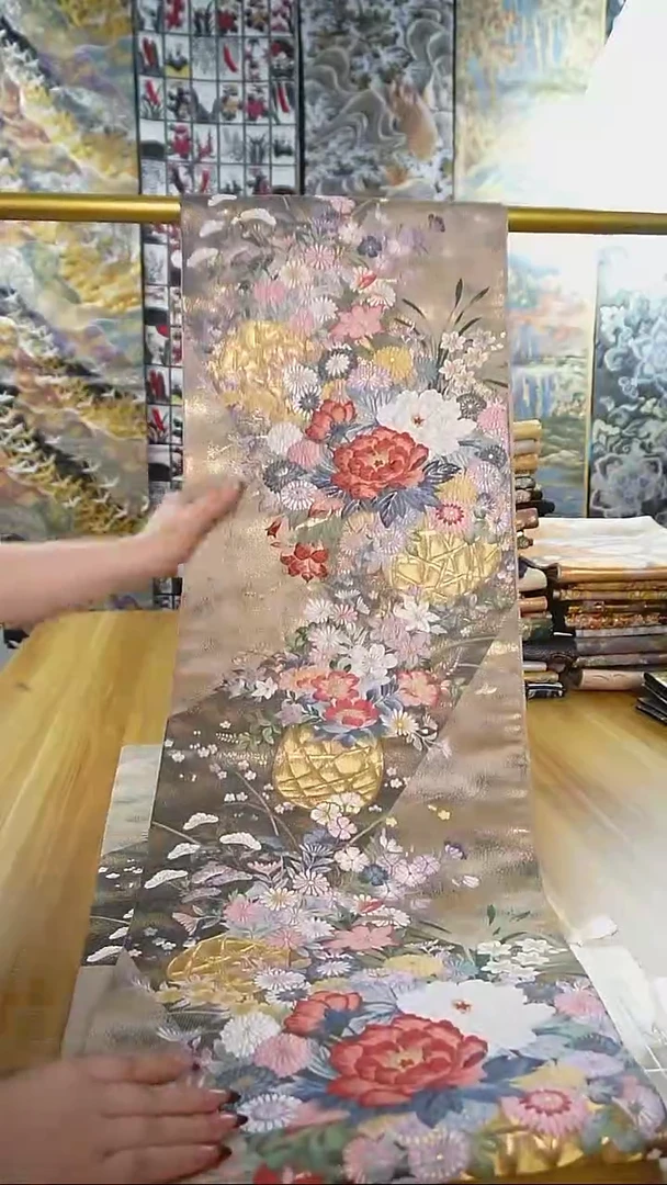 【闪购商品】织绣织锦61六通花卉