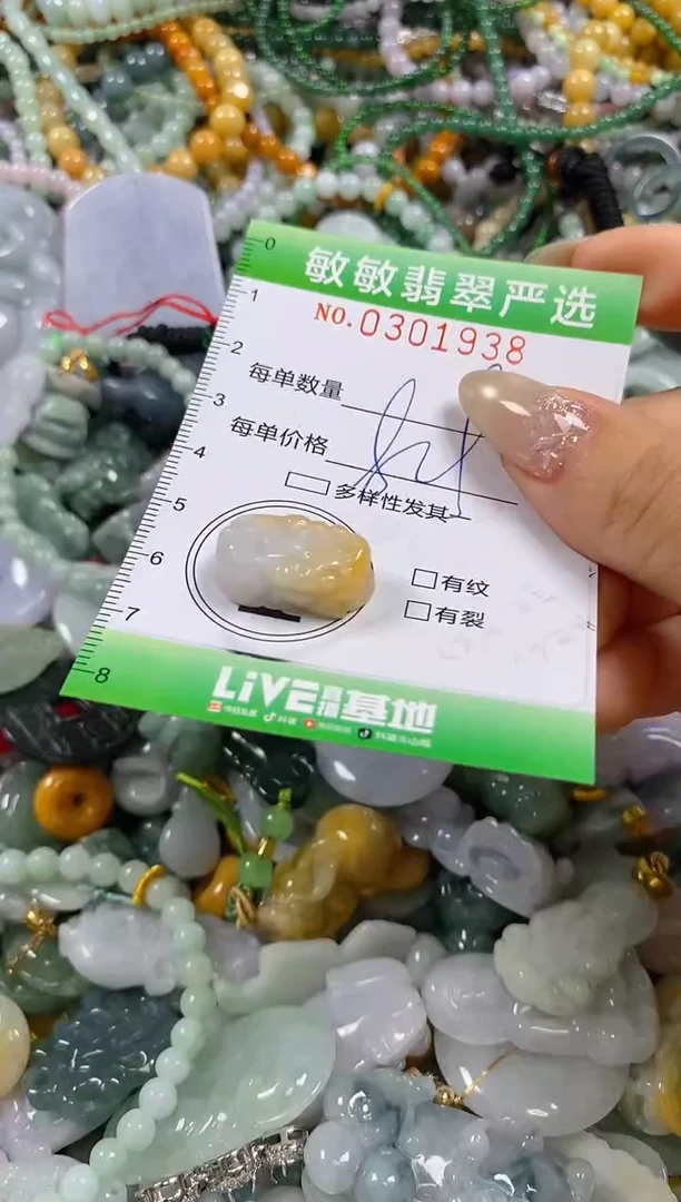 翡翠未镶嵌颈饰闪购0301938