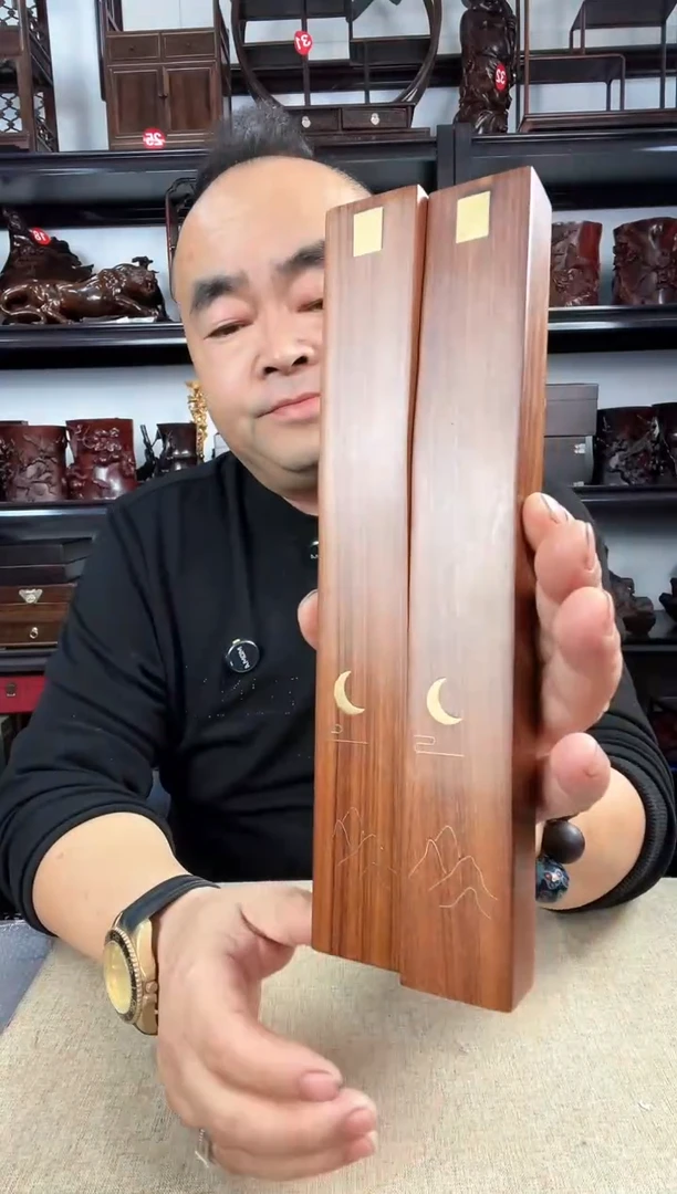 木老李红木工艺品镇尺