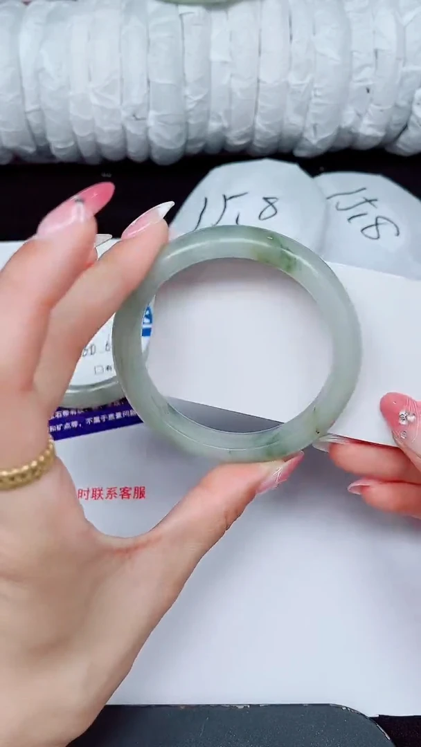 未镶嵌手镯石英质玉203-58/59