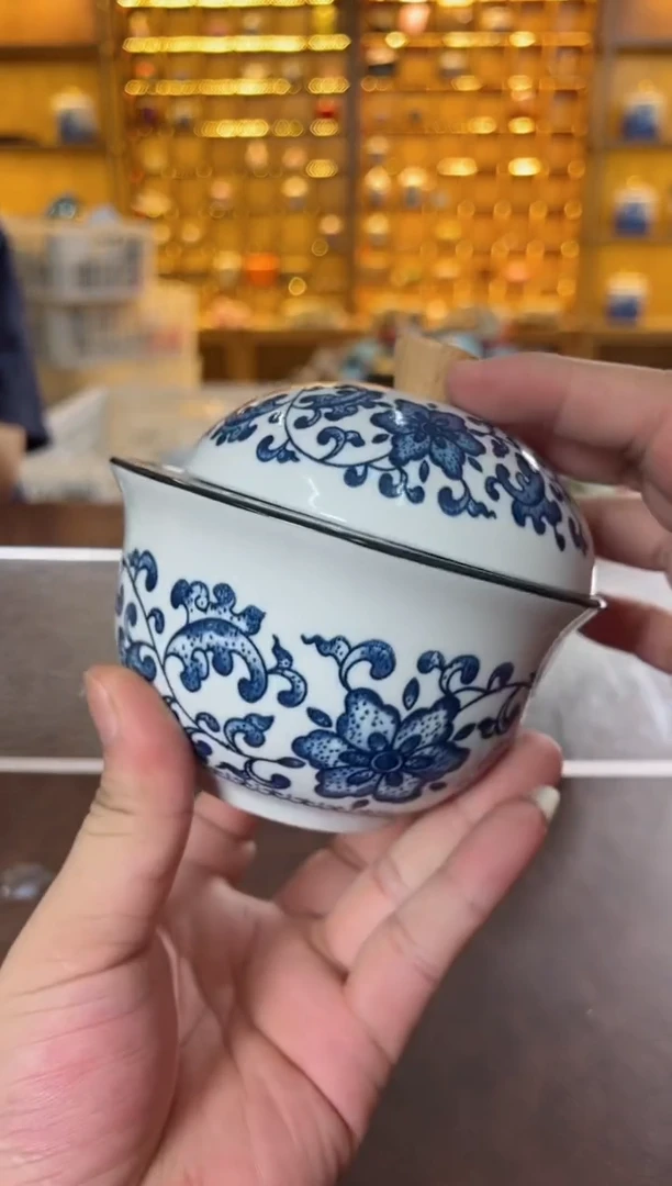 瓷片鸣盏居11111111烟灰缸