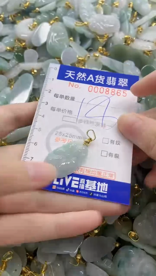 颈饰未镶嵌翡翠天然A货翡翠
