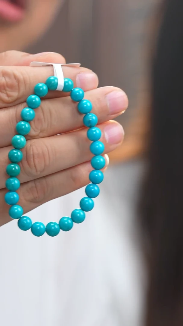 未镶嵌绿松石手串1