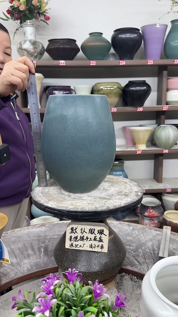 12-5-高27口13瑕-花盆