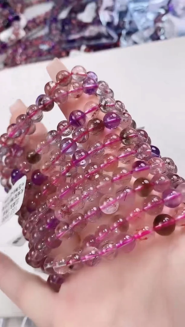 【闪购商品】水晶超七单圈6*+未镶嵌多人多样性发其一