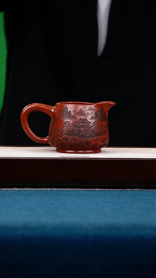 茶壶紫砂大红袍公道杯