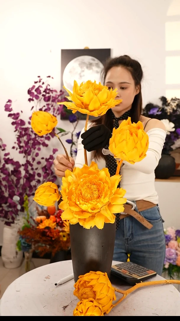 洋蓟永生花   A21