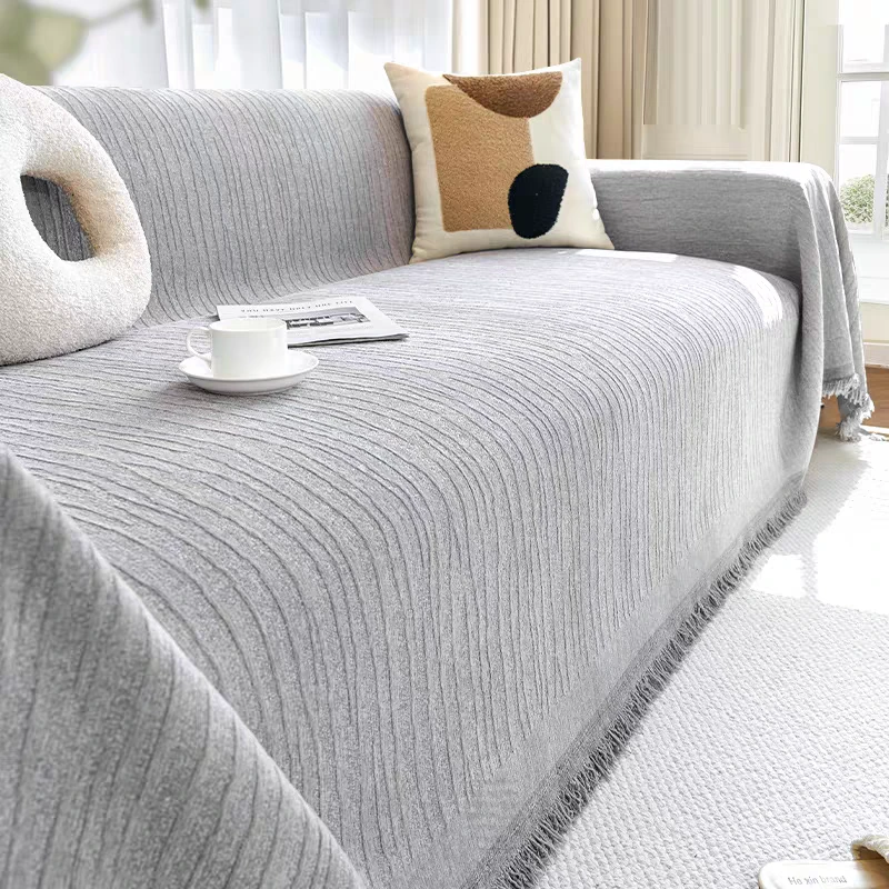 小香风高级简约现代轻奢沙发巾全盖沙发垫网红防滑盖布巾套垫罩毯