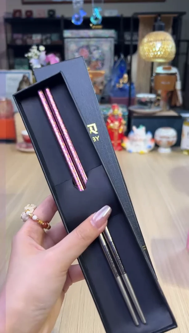 131钛宝贝彩钛筷子（限定款粉色樱花）