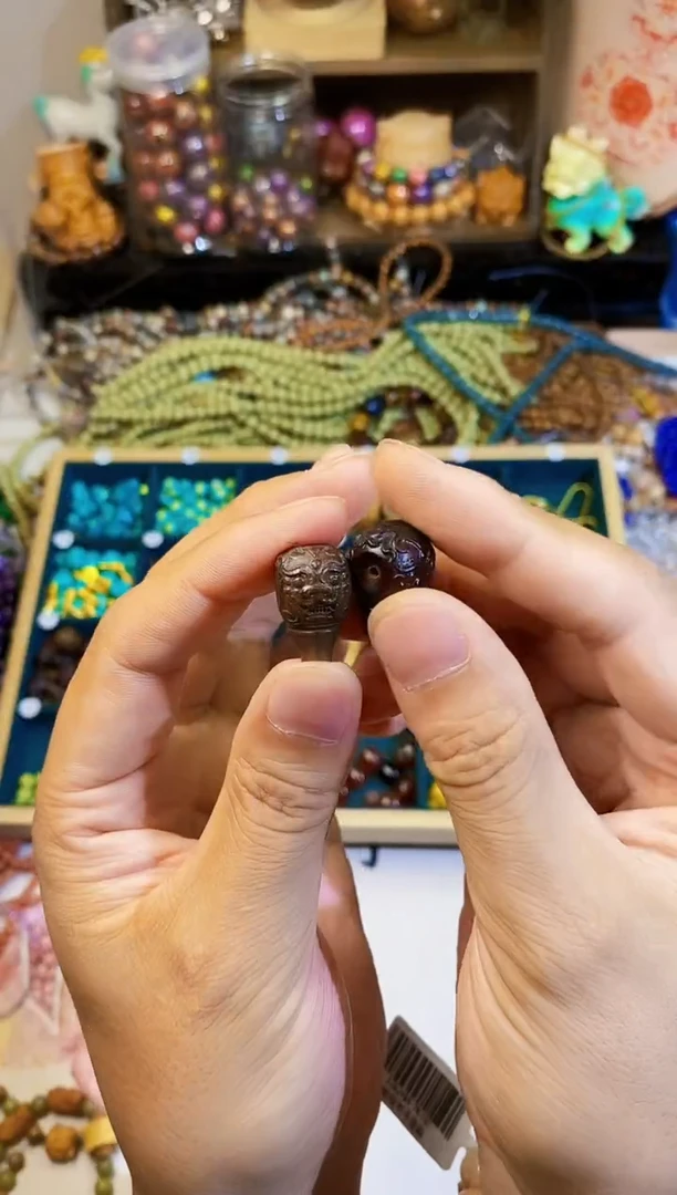 非洲檀香手串/手链吞金兽三通发2