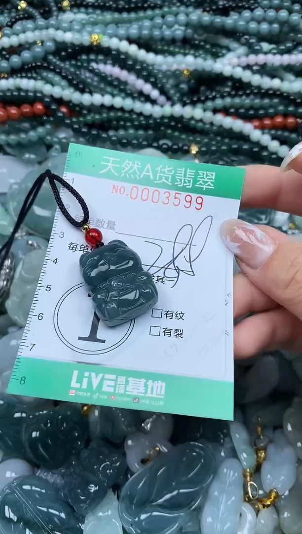 颈饰未镶嵌翡翠翡翠