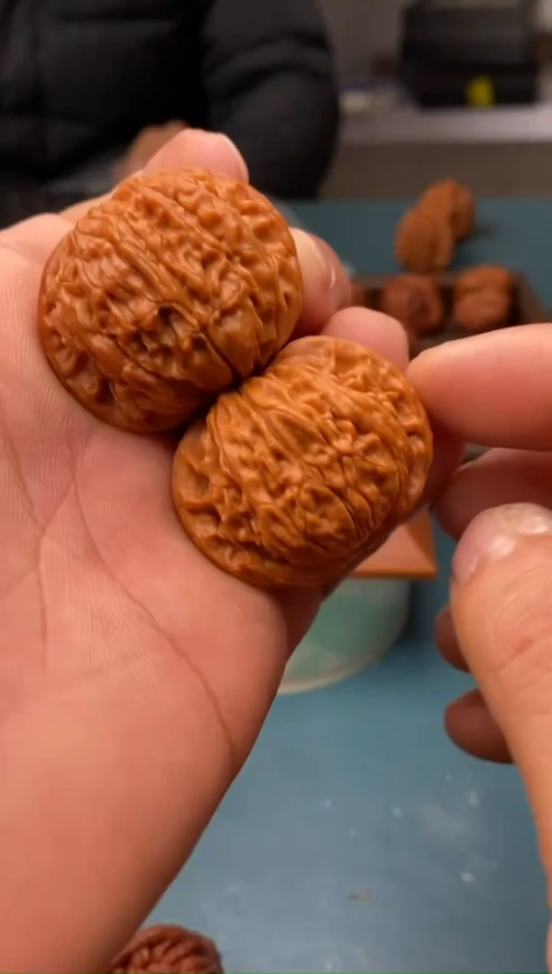 把件文玩核桃正磨a454