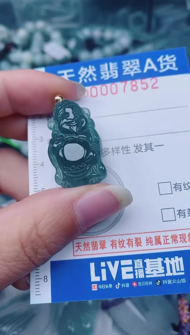 颈饰未镶嵌翡翠00007852