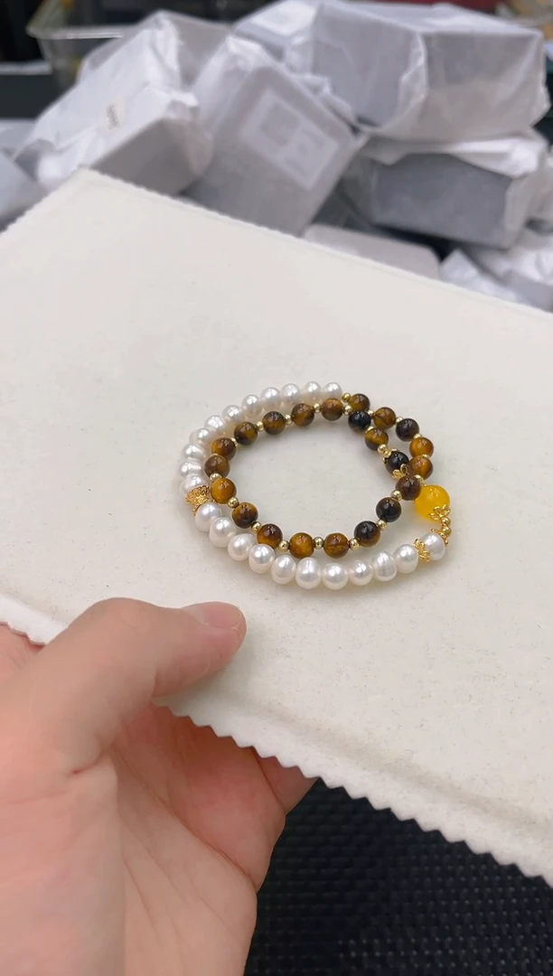 未镶嵌淡水珍珠耳饰sl4095