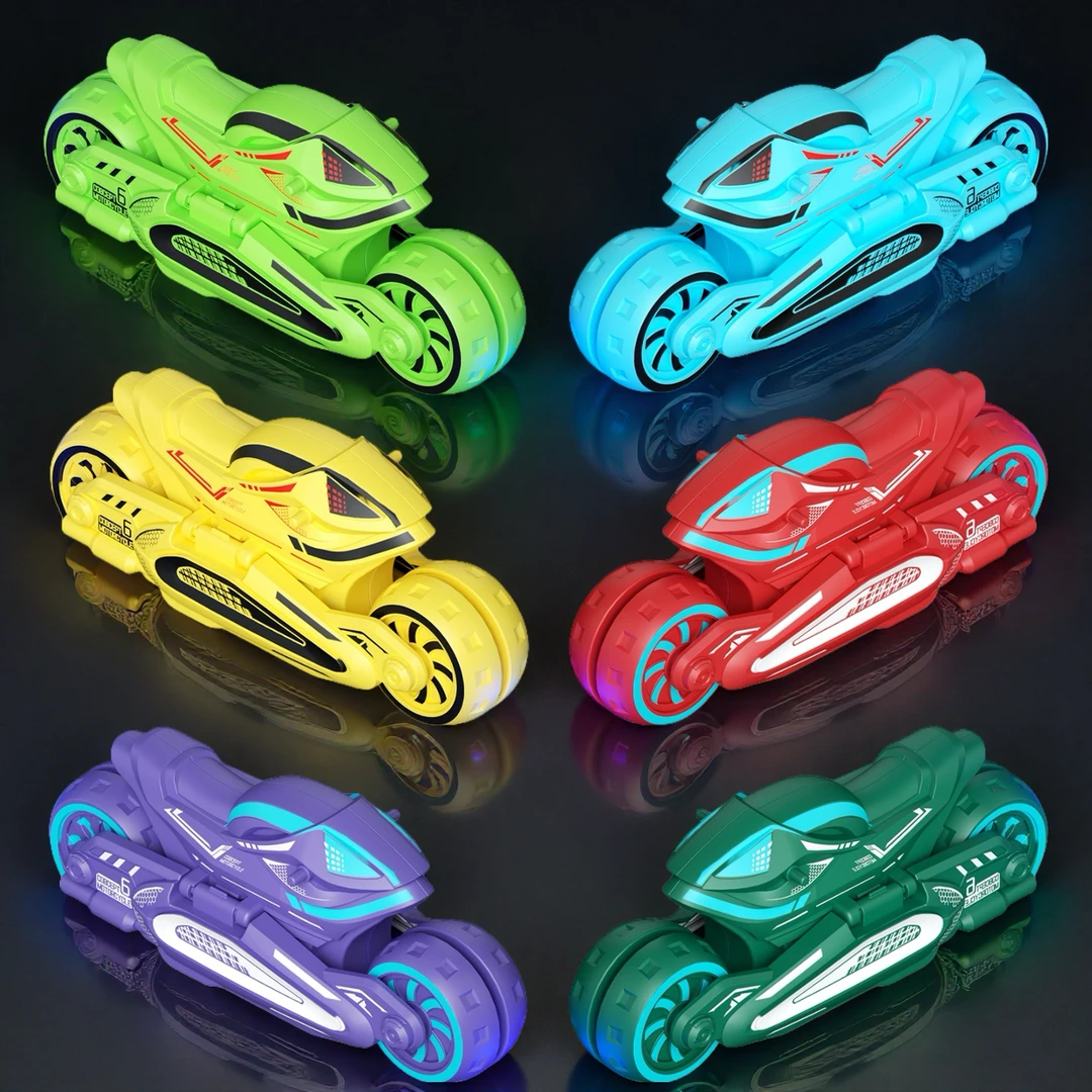 儿童玩具蝙蝠惯性3合1特技玩具玩具车摩托车男孩小汽车变形趣味