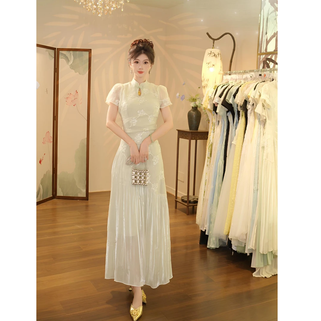 【张小小】春娇玉荷-1542 连衣裙（N1036）-122cm