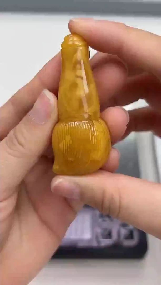 裸石琥珀未镶嵌琥珀蜜蜡吊坠