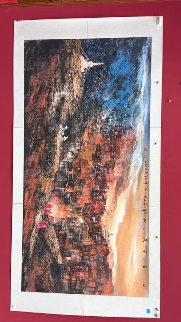 国画国画绘画山水花鸟