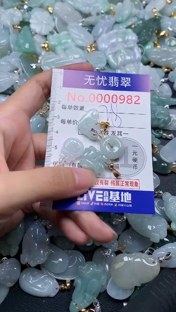 颈饰未镶嵌翡翠982