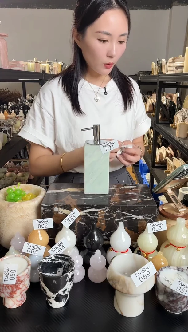 石材071大理石乳液瓶