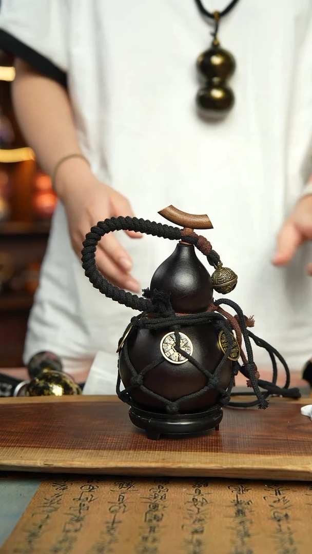 116号400ml左右非遗大漆酒葫芦