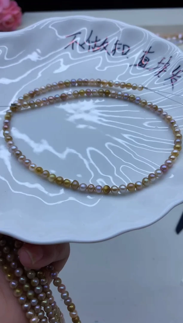 【闪购商品】淡水珍珠颈饰未镶嵌淡水珍珠项链