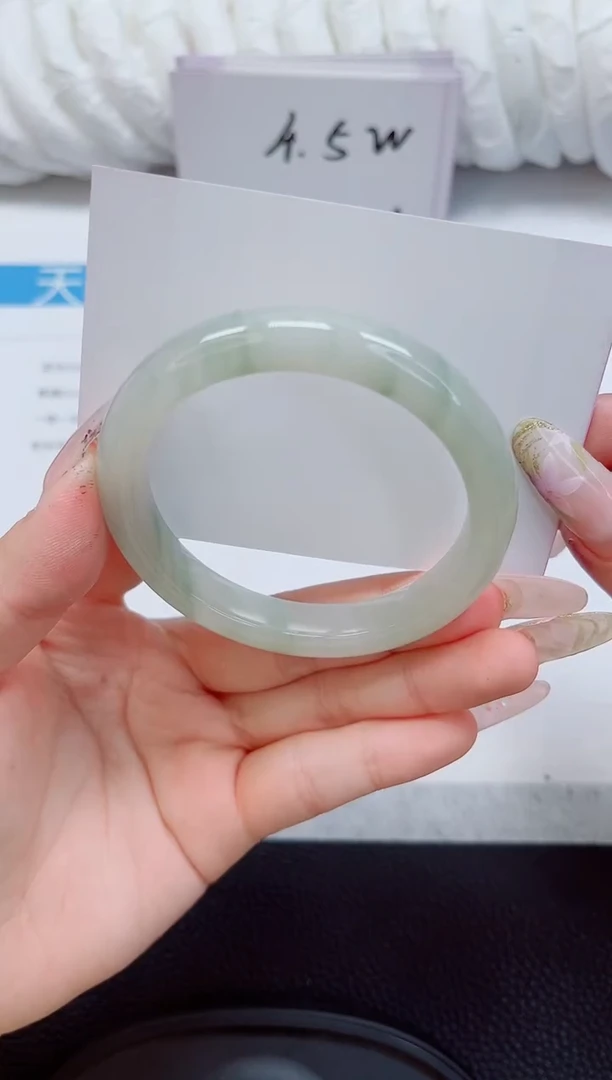 未镶嵌手镯石英质玉183-54/55