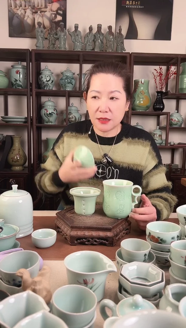 梅青 十二生肖杯 3件套