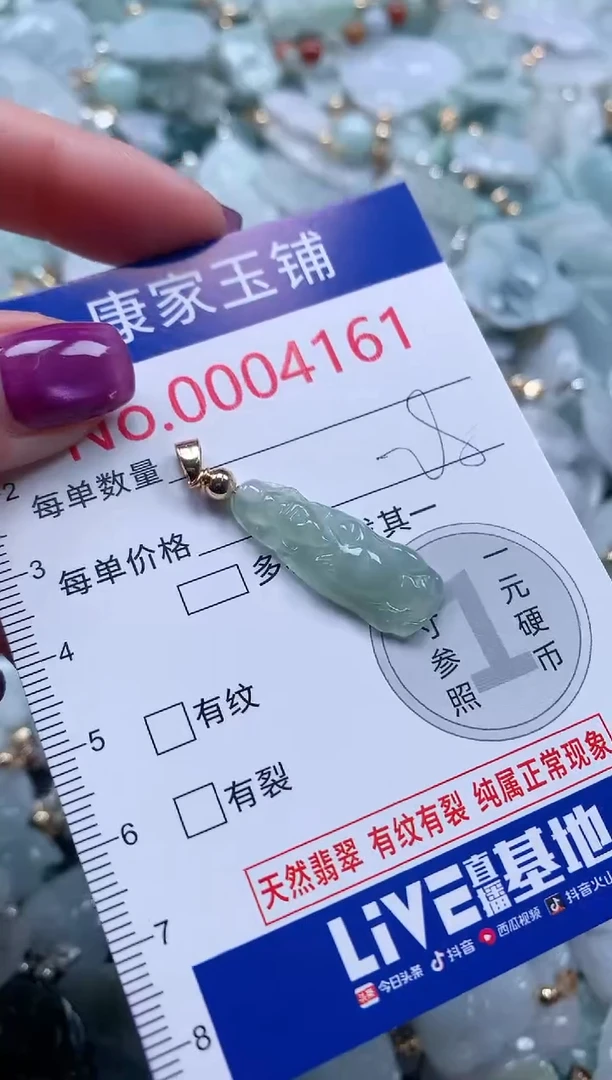 颈饰未镶嵌翡翠4161