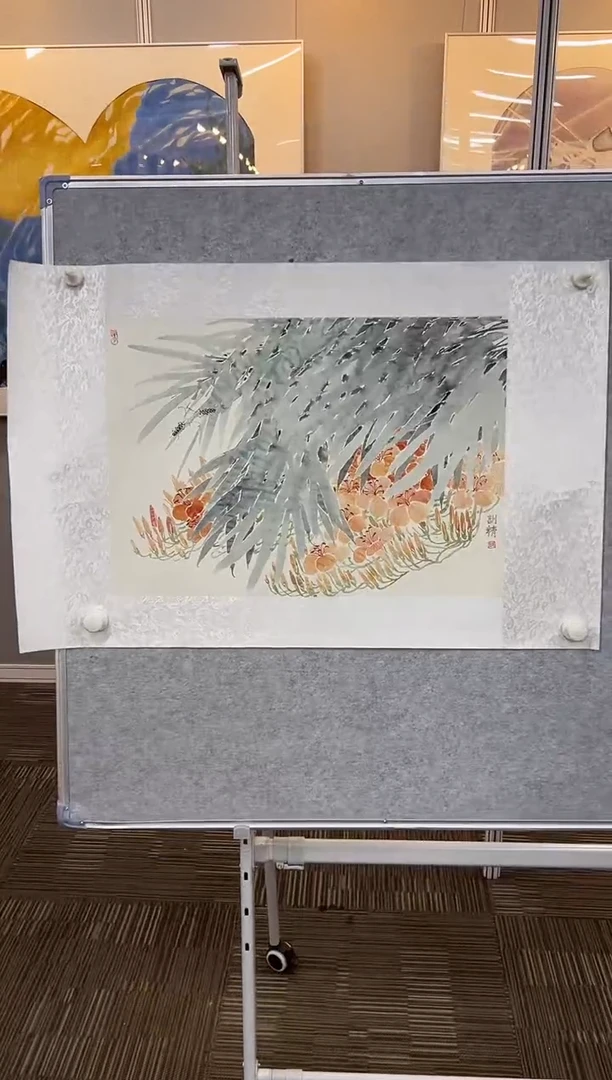 国画邹训精-2.2平尺-国画作品