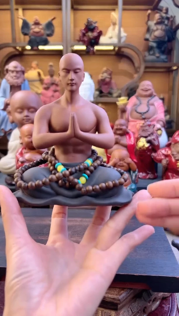 紫砂茶宠器闵紫砂茶宠摆件