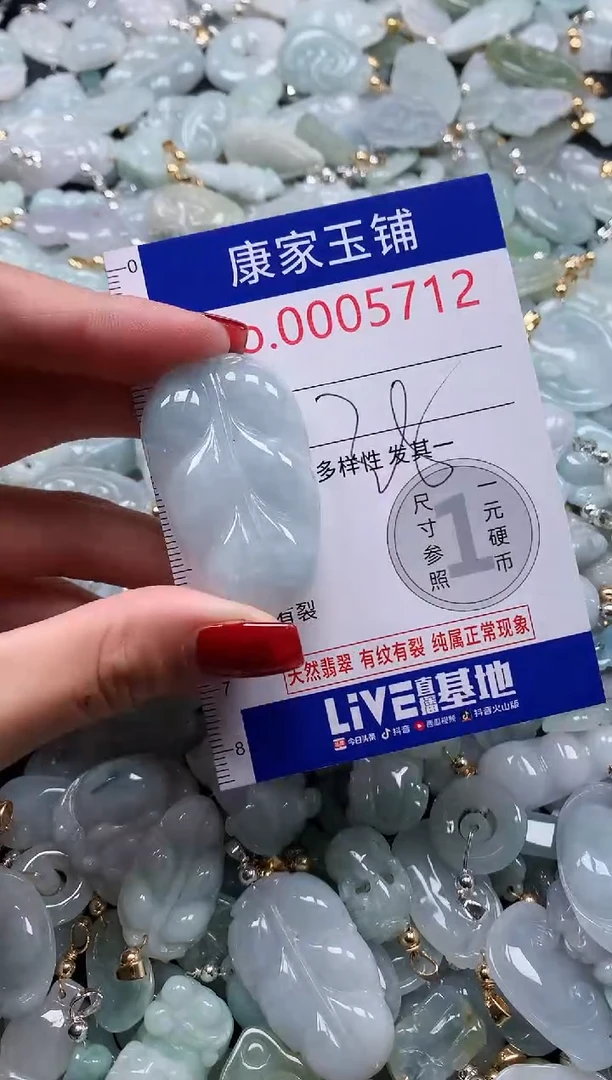 翡翠未镶嵌吊坠(不含链)5712