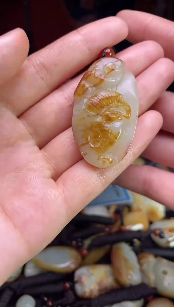 颈饰未镶嵌和田玉123