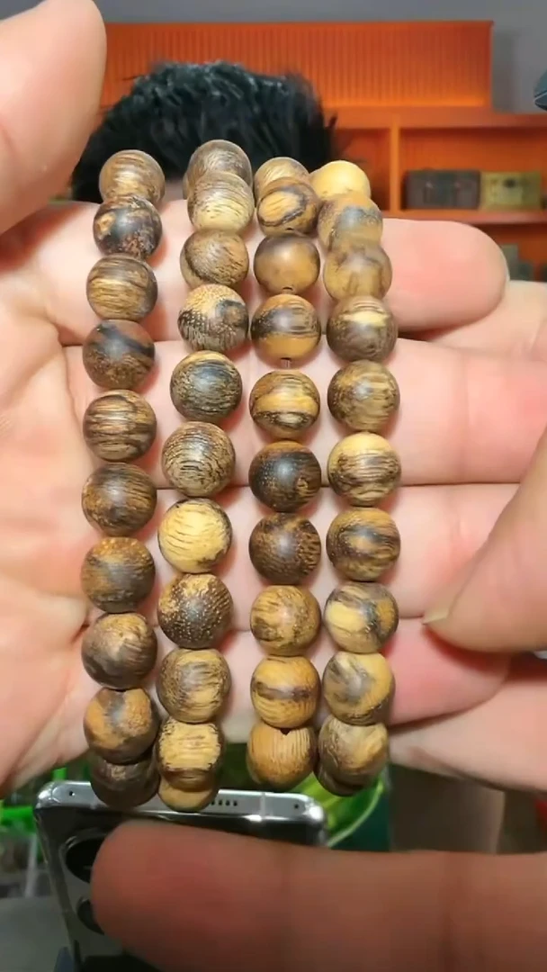 沉香手串124号单圈9g多样性发一