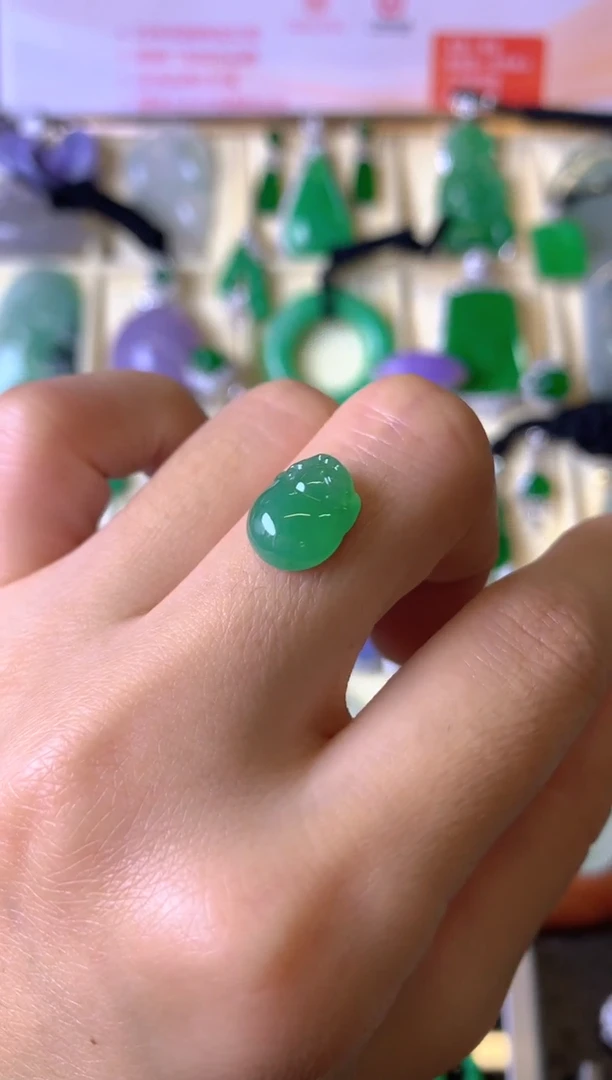 【闪购商品】定制翡翠未镶嵌1裸玉（客户意向镶嵌）