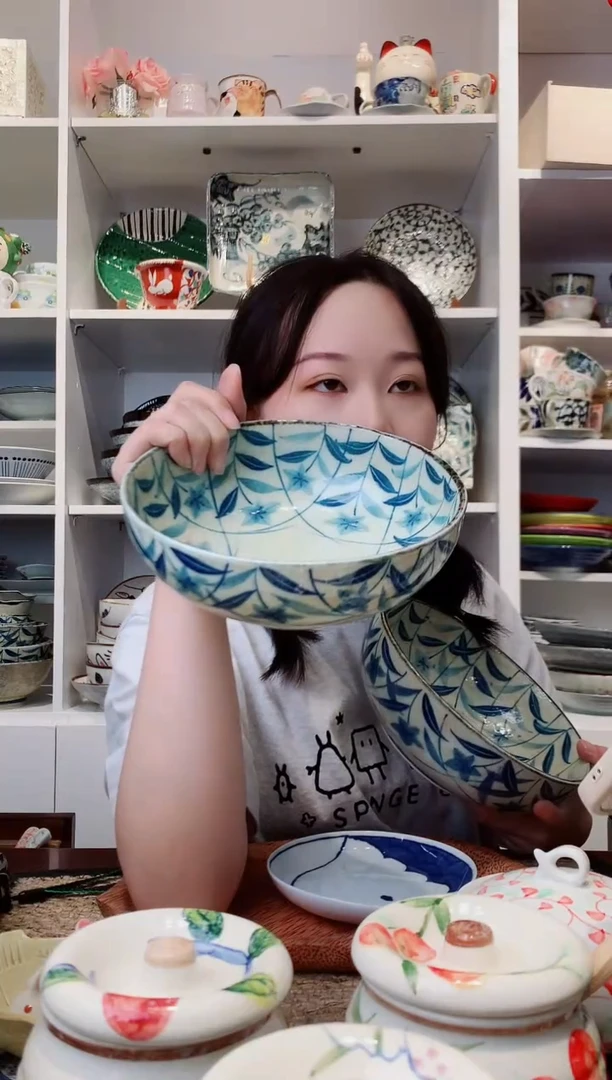 陶瓷黄泥桔梗中钵