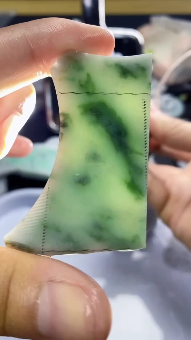 裸石翡翠天然缅甸A货【海】A020