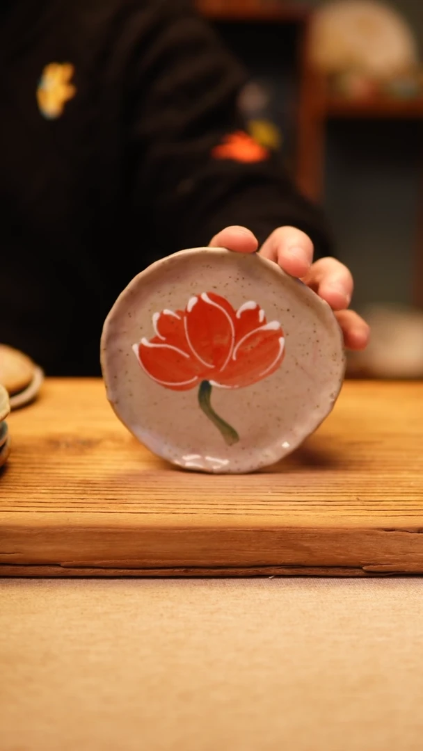 【闪购商品】@@陶园瓷舍@@纯手工手绘@高温釉下彩