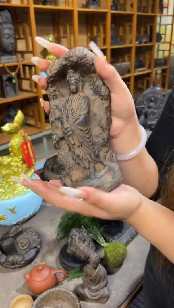 陶土【火山泥】普慈观音